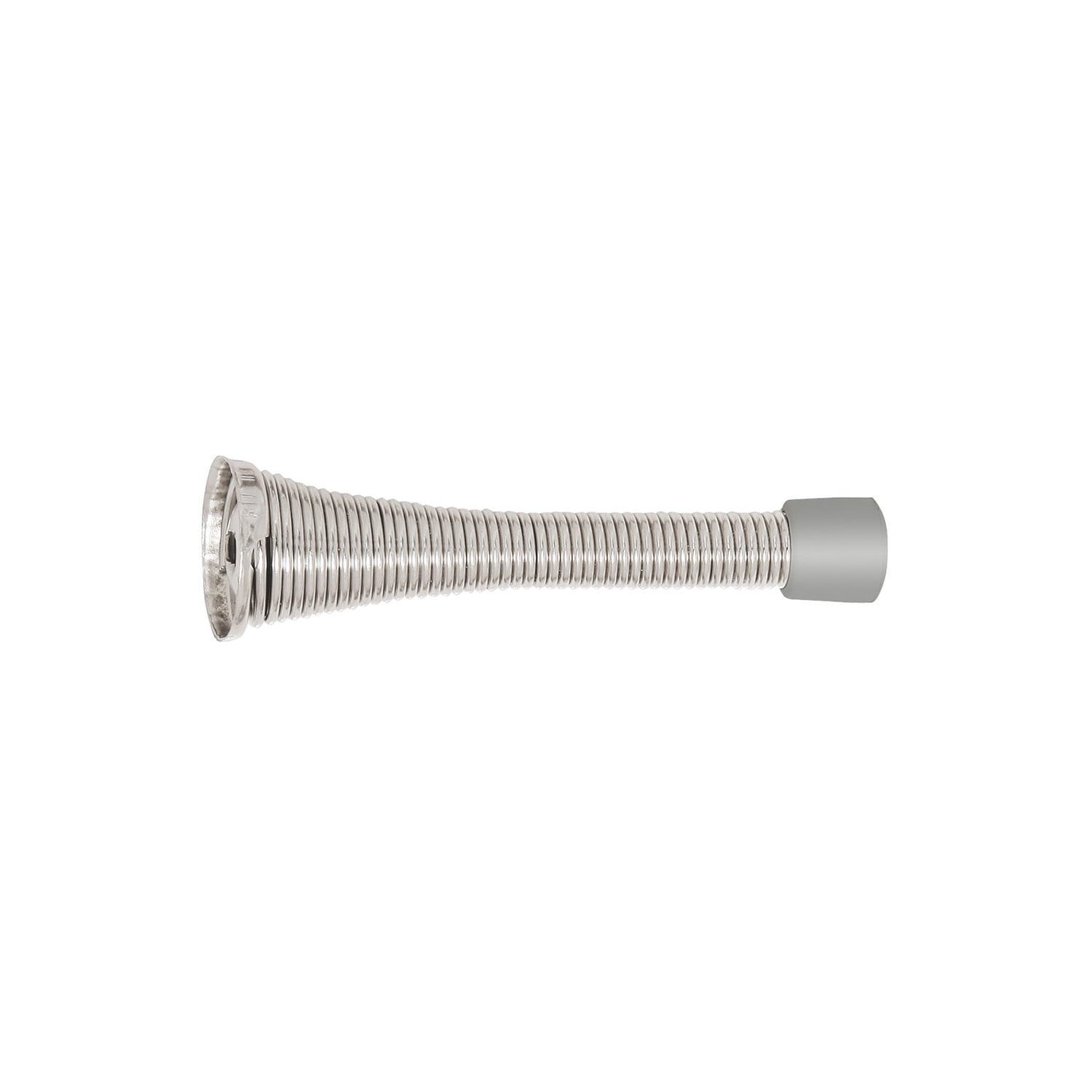 Design House 10-Pack Spring Door Stops with Rubber Tips, Satin Nickel