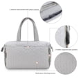 thumbnail image 5 of Sunyuer Diaper Bag Tote, Quilted Mommy Bag Function Large Capacity Maternity Bag with Shoulder Strap Wet Pocket, 5 of 7
