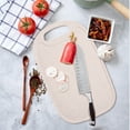 thumbnail image 4 of Plastic Cutting Boards for Kitchen | Extra Large 12.8x7.8in | Dishwasher Safe, Double-Sided, Non-Slip with Easy Grip Handle, Grinding Area | Food Safe, BPA Free, Lightweight | Single Pack, 4 of 6