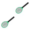 thumbnail image 1 of Moyic Fly Swatter Electric 3-Layers Mesh Pest Repeller Bug Raqueta Inalámbrico Mango largo alimentada Verde 2piezas, 1 of 6