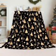 thumbnail image 4 of Christmas Throw Blanket Christmas Tree Snowflake Blanket Ultra Soft Flannel Fleece Blankets Winter Plush Fuzzy Warm Bed Blankets Christmas Holiday Decor for Couch Bed 60" X 80", 4 of 7