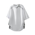 thumbnail image 1 of pstuiky camisetas de hombre, Blusa deportiva informal de color liso para hombre, holgada, de manga corta y cuello redondo ropa de hombre m, 1 of 3