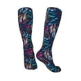 thumbnail image 4 of Balery Tropical Flower Fun Novelty Socks Men'S Women'S Crew Socks Funny Crazy Novelty Socks Quirky And Cool Socks, 4 of 9