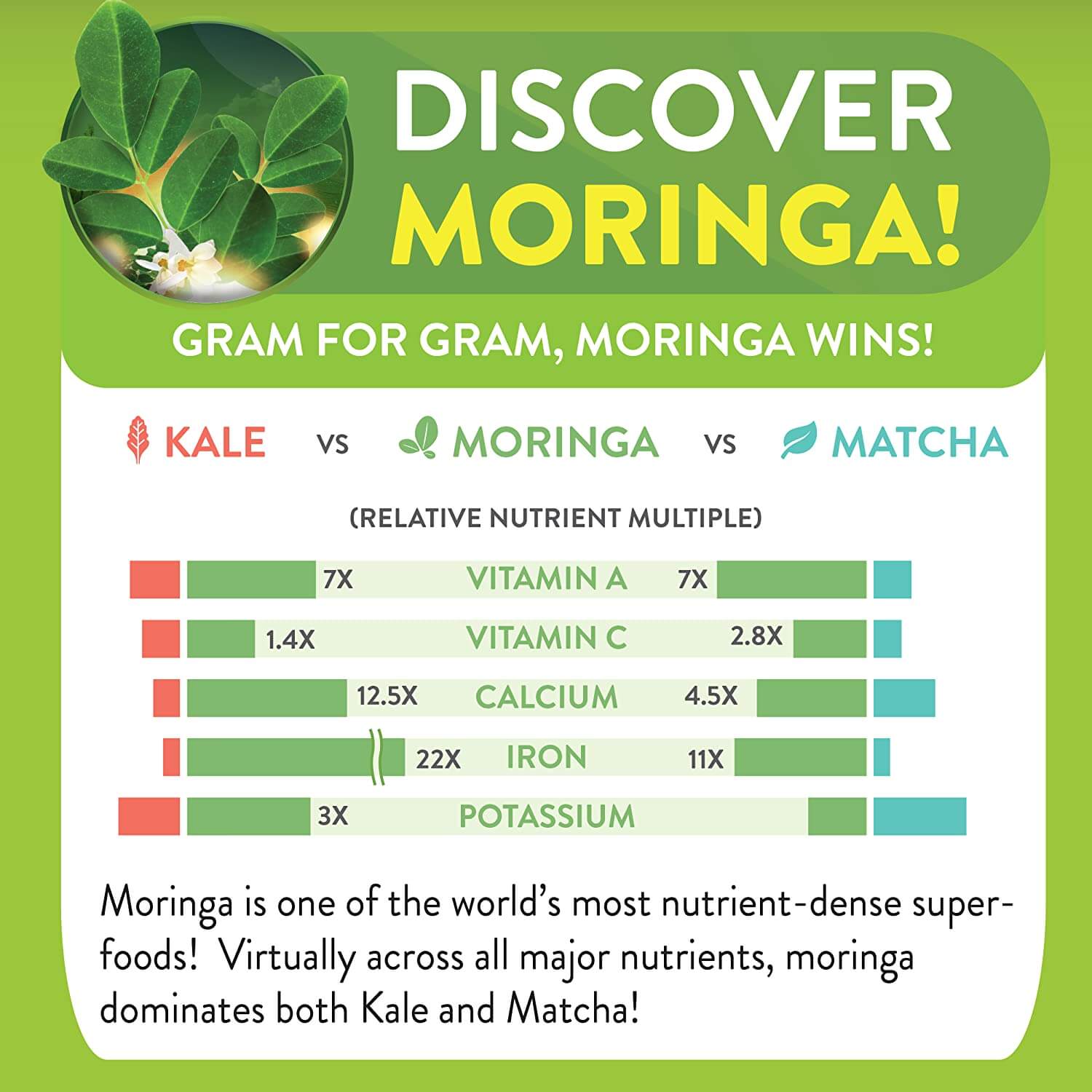 Moringa Mint Tea Bags by Moringa Energy Life, 28 Herbal Teas - image 5 of 5