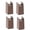 Plywood brown widene, variant on LAIQIEN 4Pieces Practical Furniture Risers 2Inch Height Adjustable Bed Leg Extenders Convenient for Small Space Daily Use