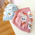 thumbnail image 5 of Pet Winter Clothes Cartoon Print Windproof Cardigan Small Dog Knitted Sweater Puppy Costume, 5 of 8