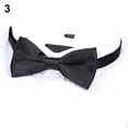 thumbnail image 2 of Kripyery New Arrival Men's Fashion Plain Bowtie Polyester Pre Tied Wedding Bow Tie Suits Tie, 2 of 7