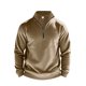 thumbnail image 5 of pstuiky camisa de manga larga para hombre, Sudadera con capucha de manga larga para hombre, estilo casual, con bolsillos, color liso camisetas de hombre l, 5 of 9