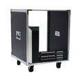 thumbnail image 4 of DENEST 12U Rolling Network Server Data Cabinet Rackmount Cabinet Enclosure Rack, 4 of 12