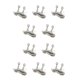 thumbnail image 1 of Guardurnaity Diadema de dibujos animados Adorable de felpa para orejas de ojos de caracol útil para lavar la cara práctica y conveniente gris 10piezas, 1 of 6