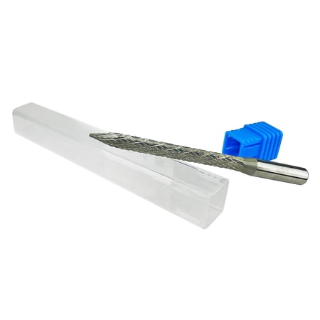 Kex 3/16 inch (4.5 mm) Double Fluted Carbide Cutter Tool for Tire Repair