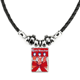 thumbnail image 1 of la cultura china rojo mujer collar a mano colgante de cuerda de cuero Unbranded M, 1 of 3