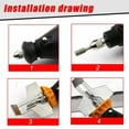thumbnail image 6 of Chainsaw Sharpener Electric Grinder Chain Saw Sharpening Attachment Drill Tool, 6 of 8