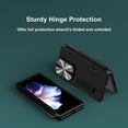 thumbnail image 2 of Dteck for Samsung Galaxy Z Fold 6 Case with S Pen Slot & Hinge Protection Tempered Glass Screen Protector Full-Body Military Drop Phone Case for Z Fold 6 Case with Kickstand & Belt Clip,Black, 2 of 7