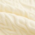 thumbnail image 7 of YunPes Girls Cable Knit Sweater Christmas Outfits Kids Thick Crewneck Loose Fit Pullover Tops Youth Boys Winter Solid Warm Sweater, 7 of 7