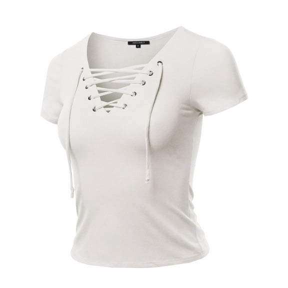 FashionOutfit Women's Casual Fashion Crop Top