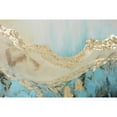 thumbnail image 5 of DecMode Polystone Contemporary Multi Colored Abstract Geode Patterned Framed Wall Art, 48"W x 36"H, 5 of 13