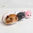 thumbnail image 4 of Visland Cats Pull String Mouse Interactive Cat Toy Movable Vibrating Mouse Fluffy Plush Mice Toy for Cats Kitten Pets Indoor Exercise Entertainment, 4 of 7