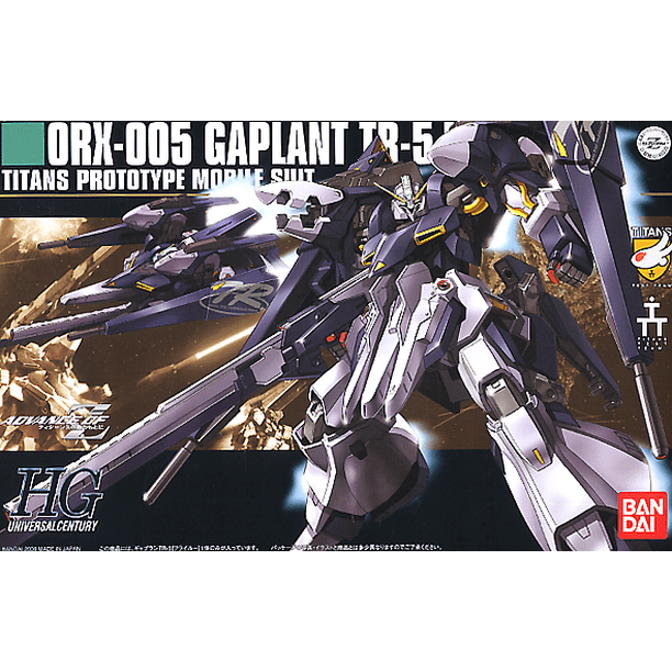Bandai Hobby Gundam Hguc 73 Orx 005 Gaplant Tr 5 Hrairoo Hg 1 144 Model Kit Walmart Com Walmart Com