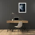 thumbnail image 3 of Design Fabrikken 18x24 White Modern Wood Framed Museum Art Print Titled - Earth, 3 of 4