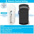 thumbnail image 4 of Kit de control remoto COREBAY, atenuador de luz de 3 velocidades, 110 V, 4 of 8