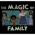 thumbnail image 2 of Men's Encanto The Magic of Family Graphic Tee Black Large, 2 of 5