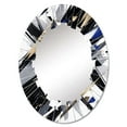 thumbnail image 2 of DESIGN ART Designart "Black White Cubist Symphony" Cubism Modern Wall Mirror 24in.x36in., 2 of 4