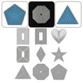 thumbnail image 3 of Metal Cutting Stencil Scrapbook Photo Album Decoration Embossing Crafts Stencil, 3 of 10