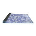 thumbnail image 2 of Ahgly Company Indoor Square Abstract Blue Modern Area Rugs, 6' Square, 2 of 4