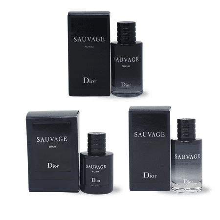 Dior Sauvage Elixir / Men EDT / Parfum – 3-Piece Mini Kit (10ml)