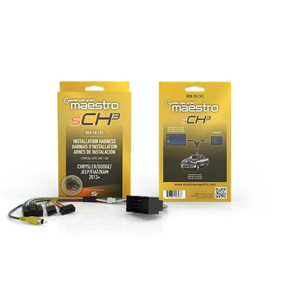 iDatalink Maestro HRN-SR-CH3 Radio T-Harness for 2013-Up Chrysler Dodge Jeep RAM