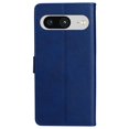 thumbnail image 4 of SaniMore for Google Pixel 8 Case, with RFID Blocking [2 Card Slots] PU Leather Cover with Detachable Hand Strap Flip Kickstand Magnetic Wallet Cover for Google Pixel 8, Blue, 4 of 9