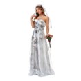 thumbnail image 2 of Disfraz de novia fantasma Sunloudy para mujer, vestido de novia muerta con estampado de sangre de lujo con velo de novia Sunloudy  moda, 2 of 8