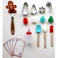 thumbnail image 4 of Handstand Kitchen 18-Piece Cookies for Santa Real Baking Set with Recipes for Kids, 4 of 8