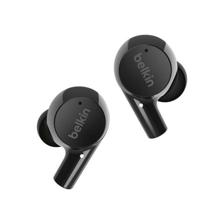 Belkin - SOUNDFORM Rise True Wireless Earbuds - Black