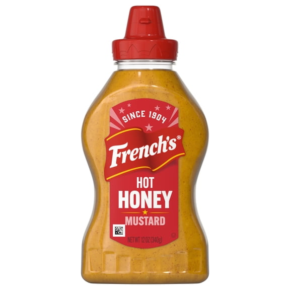 French's Kosher Hot Honey Mustard, 12.0 oz Bottle