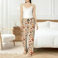thumbnail image 6 of Lsque Thanksgiving with Food Print Women's Pajama Pants, Lounge Pant - Comfortable Home Wear,Elastic Waistband, Stylish Design-Medium, 6 of 9