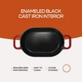 thumbnail image 5 of Krustic 5.5 QT Enameled Cast Iron Dutch Oven Pot with Lid and Silicone Baking Mat, Non-Stick, 5 of 10