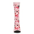 thumbnail image 2 of MeMoi Heart Explosion Bamboo Blend Crew Socks - Mens - Male, 2 of 3