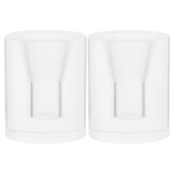 VORCOOL Reusable Cone Holder Dessert Display Stand Clear Acrylic Storage For Home Use Events 2Pcs