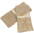 thumbnail image 2 of Sipeihong 10pcs Burlap Tableware Utensil Holders for Wedding Party, 2 of 10