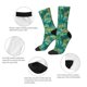 thumbnail image 4 of Fotbe Jungle Leopard Calcetas Largas con Estampado para Hombre y Mujer – Calcetas de Compresión Transpirables y Elásticas, Viajar y Uso Diario Talla 5-11, 4 of 6