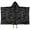 Math Equations Geometry-1, variant on Math Equations Geometry Diagrams Black Pattern Hooded Bath Towel，50"x30" for Ages 3 To 12 Kids, Quick Dry Lightweight Soft Microfiber Hood Beach Towel Cover Up for Kids