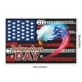 thumbnail image 3 of Clearance!XEOVHV Independence Day Decorations Congratulations Independence Day Banner Holiday Party Decorations Hanging Flags Patriotic Eagles Decorations Photo Backdrops, 3 of 8