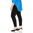 thumbnail image 2 of NYDJ Women's Plus Size Pull On Skinny Ankle Jean with Side Slit, 2 of 2