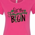 thumbnail image 4 of Inktastic St. Patrick's Day Let the Shenanigans Begin Women's T-Shirt, 4 of 5
