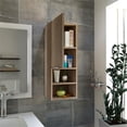 thumbnail image 3 of Tuhome Mila Medicine Cabinet in Brown  finish - Engineered Wood, 3 of 10