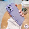 thumbnail image 1 of Para Samsung A14 A12 A13 A22 A23 A33 A53 A04s A03 A50 A50s A30s A03s A14 A31 A11 A51 A52 A73 A71 A21s A02s Simple Ins Transparente Acrílico Engrosado 3 En 1 Funda De Teléfono TPU A Prueba De Golpes, 1 of 3