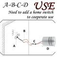 thumbnail image 6 of Dengmore Clearance Hole Wall Lamp Surface Install LED Light Luminaire Light Home Decoration, 6 of 6