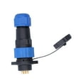 thumbnail image 3 of Waterproof Wire Plug, High Temperature Resistant Aviation Power Connector  Insulation AC250V 5A IP68 Protection Copper Contacts  For Electronic Equipments 8 Pin,9 Pin,10 Pin,12, 3 of 8